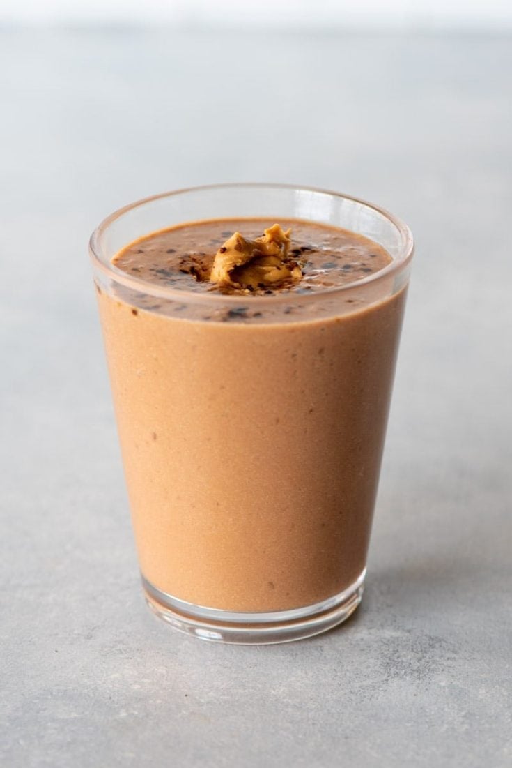 Peanut Butter Smoothie Without Banana | Wholefully