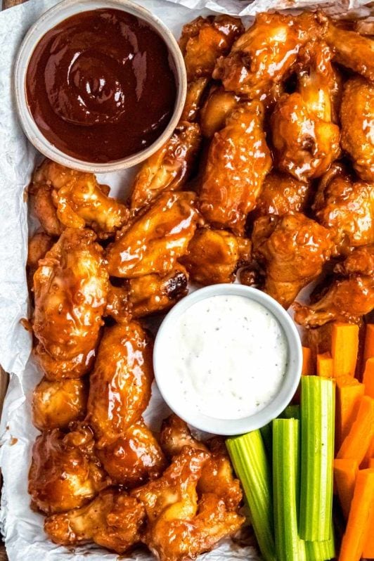 OvenBaked Barbecue Chicken Wings Wholefully