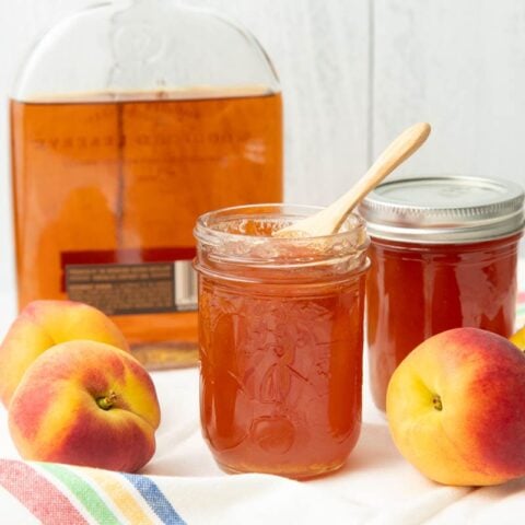 The Tastiest Bourbon Peach Jam Recipe | Wholefully