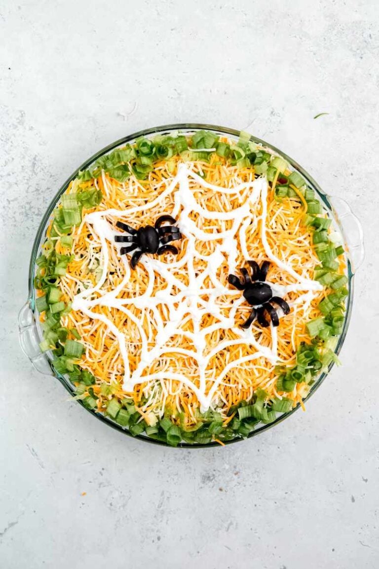 Easy Halloween Taco Dip Recipe Wholefully