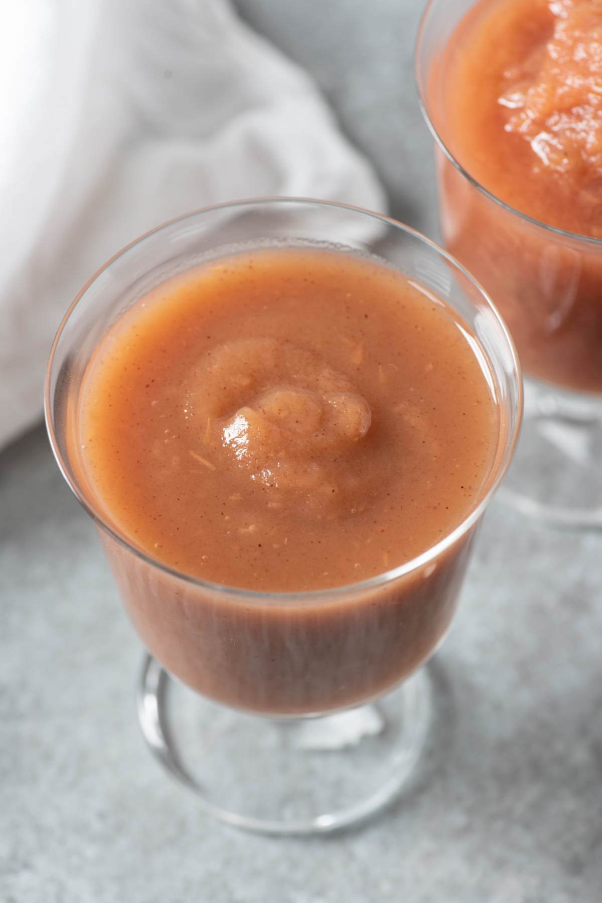 Dish of Instant Pot applesauce